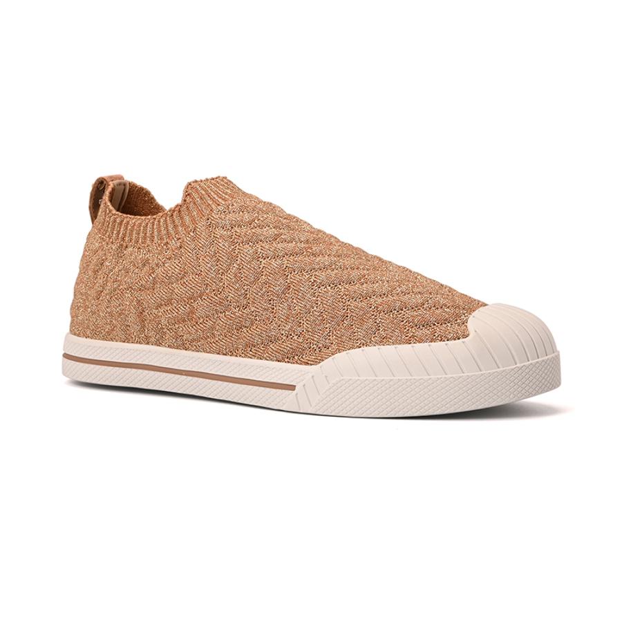 Lurex Nude Sneakers