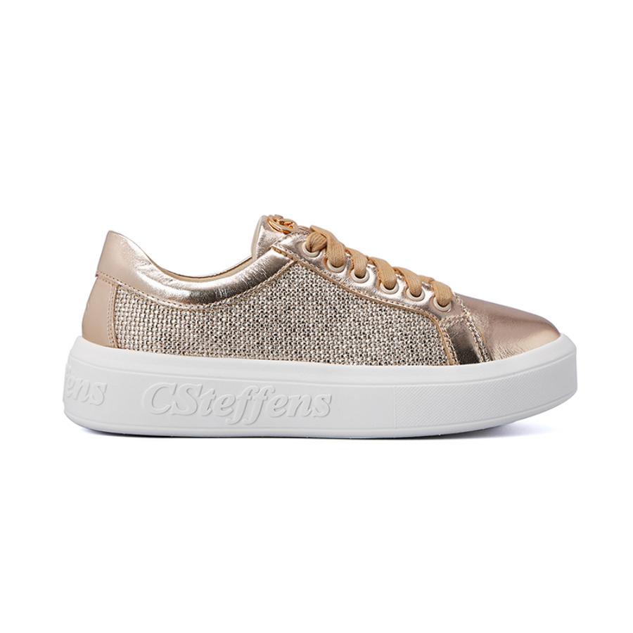 Glow Gold Sneakers