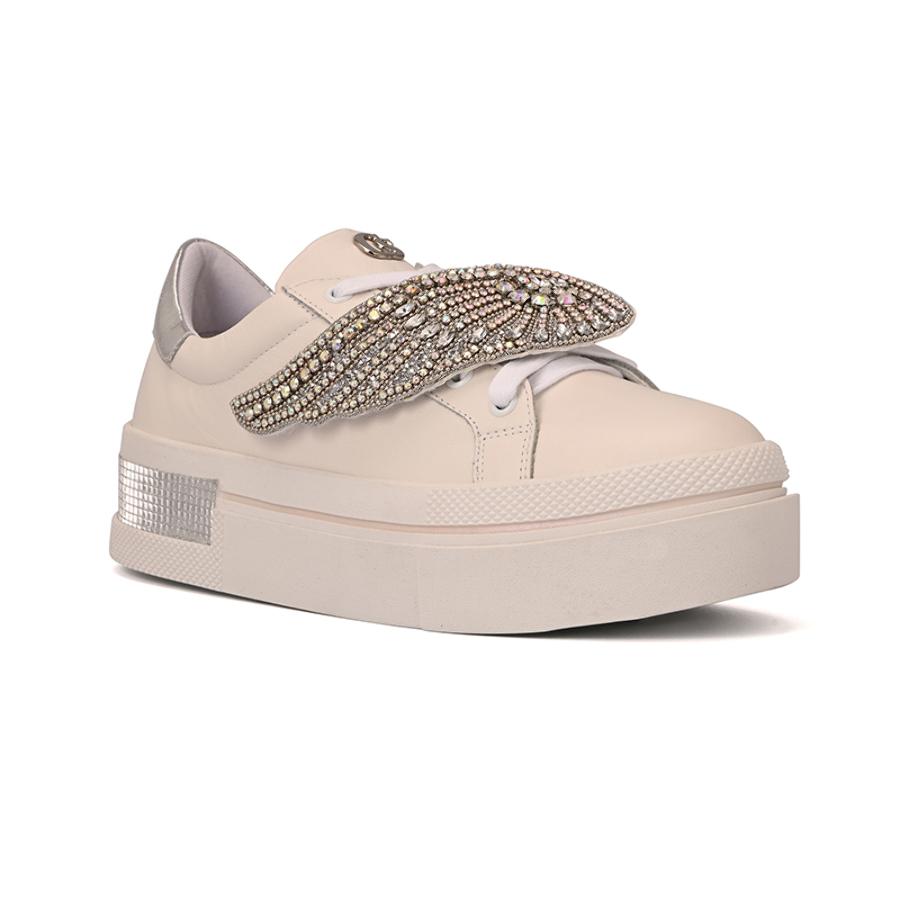 Cristal Wing Bianco Sneakers