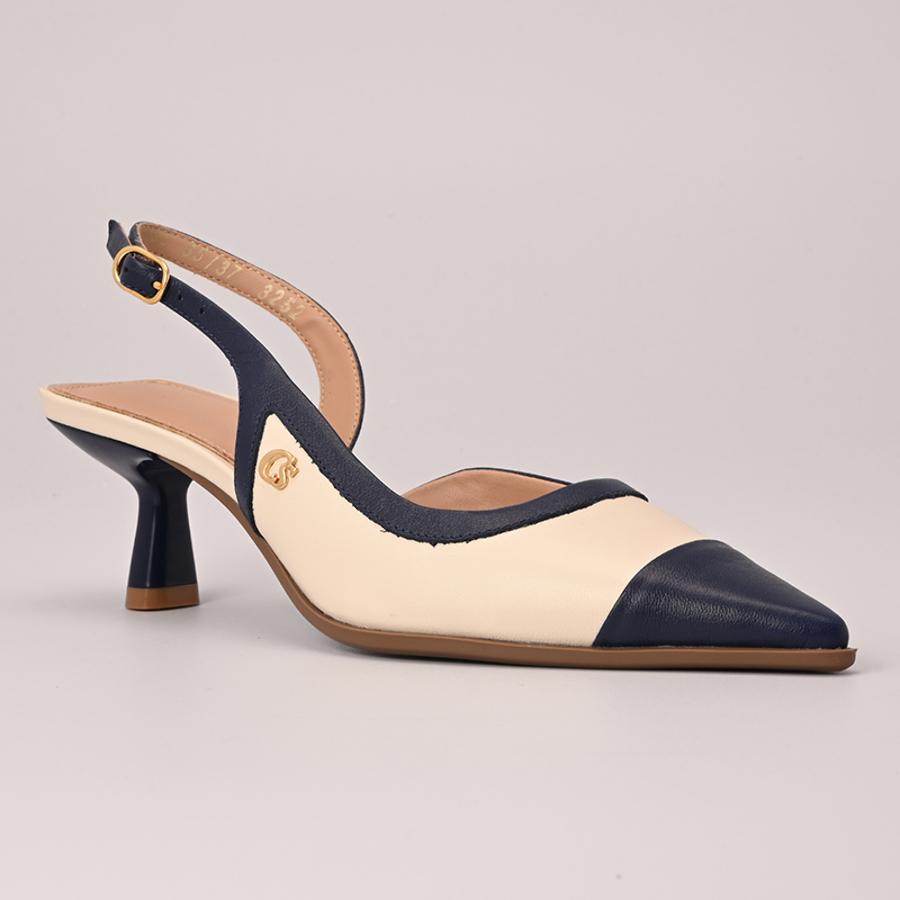 Scarpin Bicolor Silk