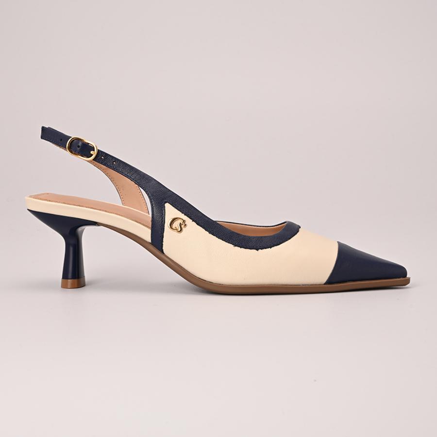 Scarpin Bicolor Silk