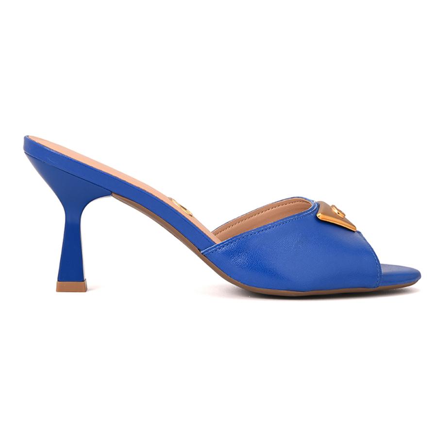 Classic Blue Mules