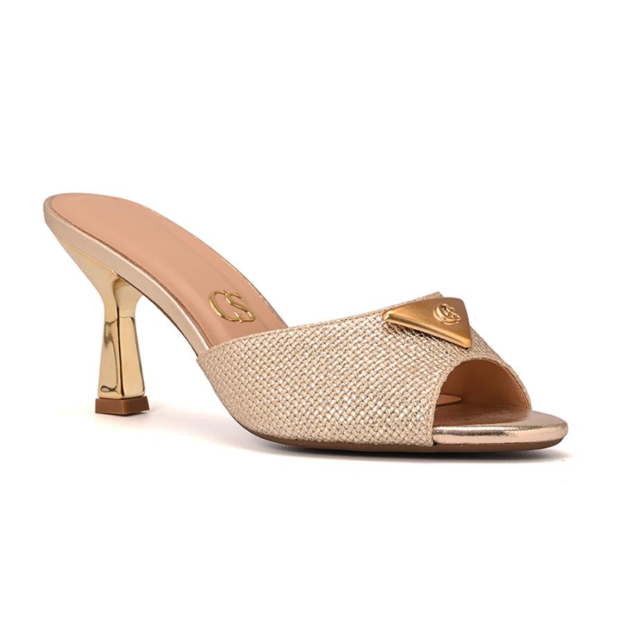 Classic Gold Mules