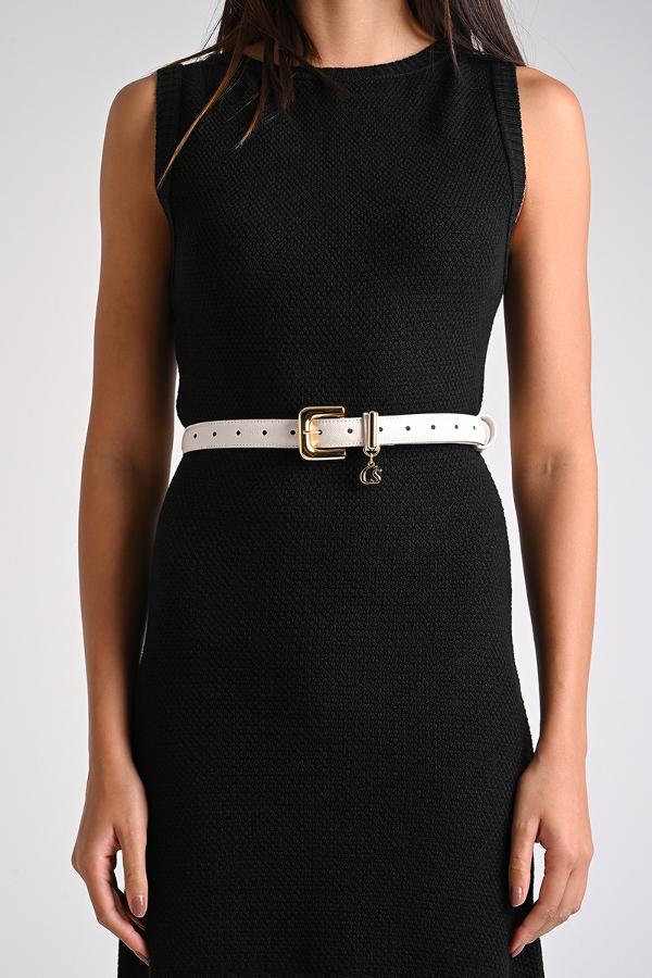 Elegance Off-White Belt