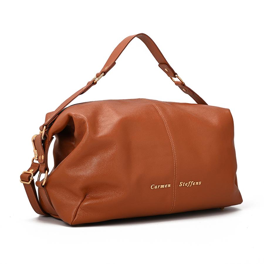 Shoulder Bag Slouch Brown
