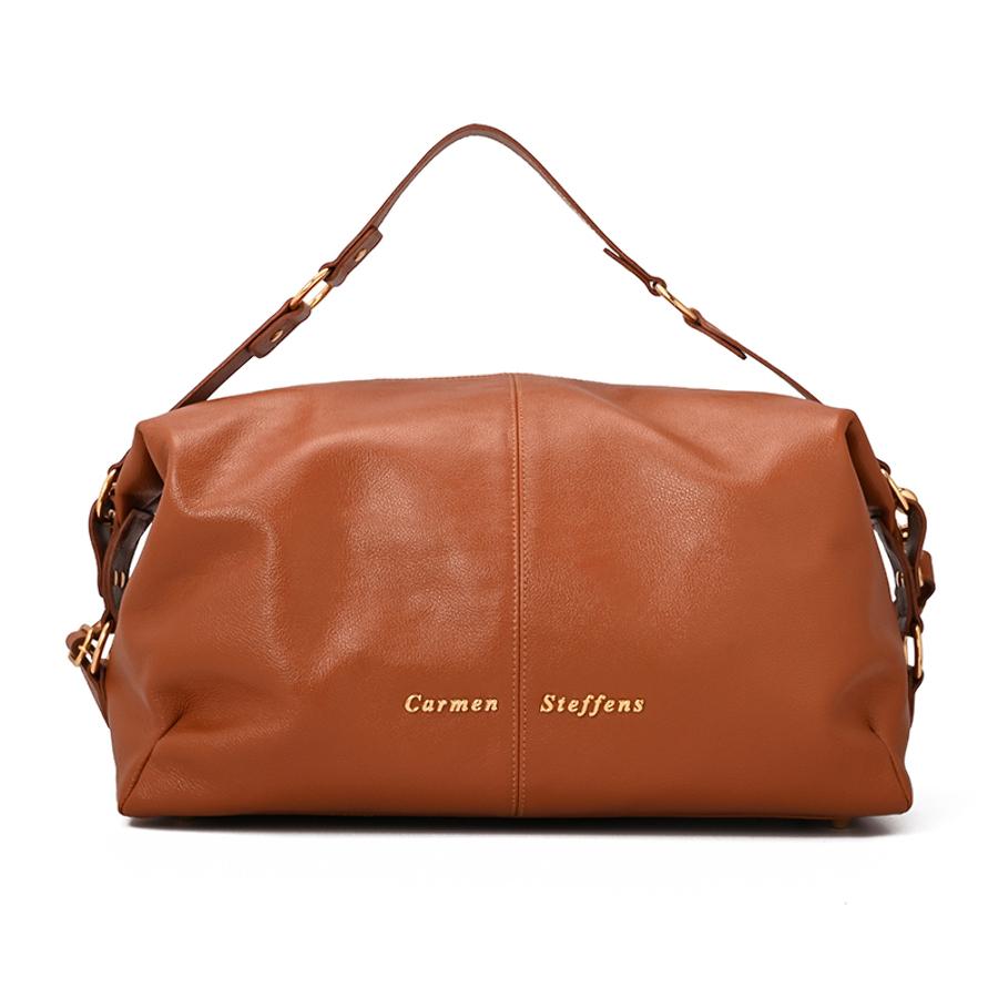 Shoulder Bag Slouch Brown