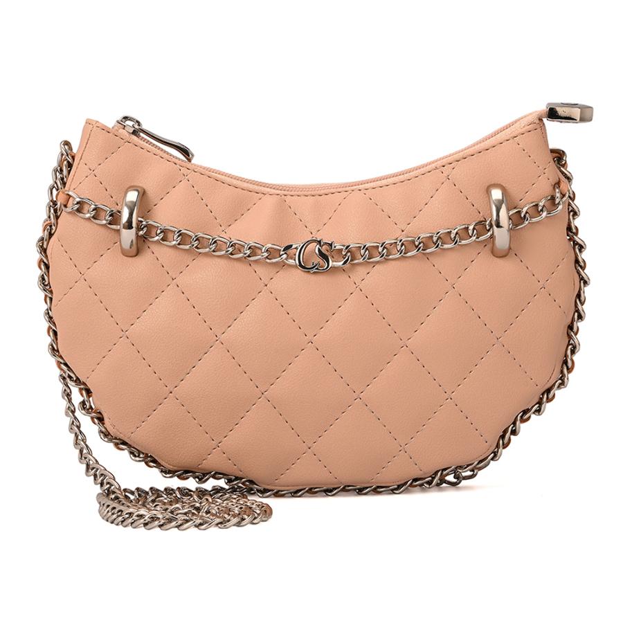 Matelassê Chain Bag Blush