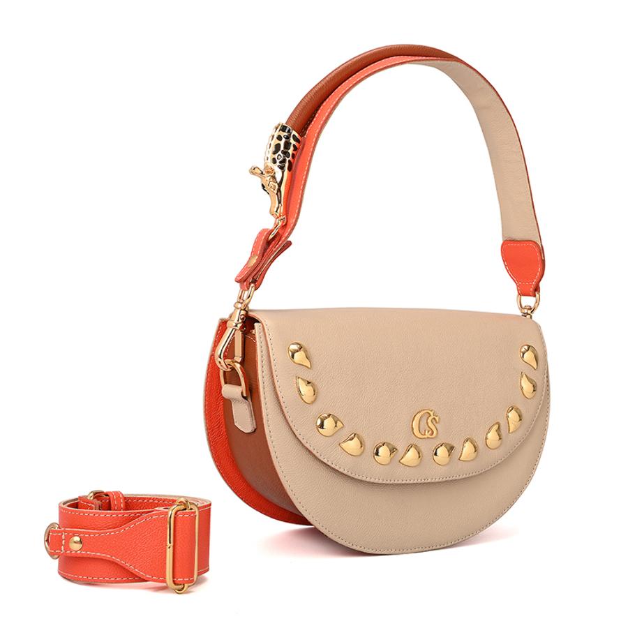 Off-white Saddle Bag