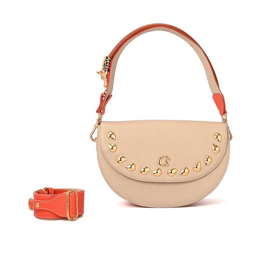 Off-white Saddle Bag