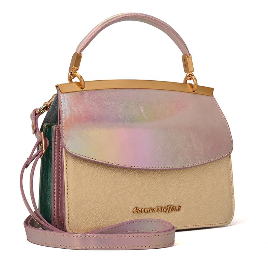 Furtacolor Leather Crossbody Bag
