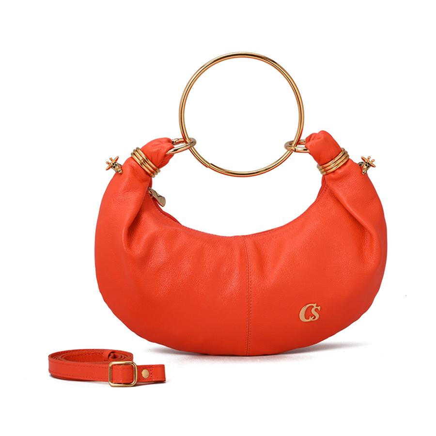 Orange Coral Bracelet Bag