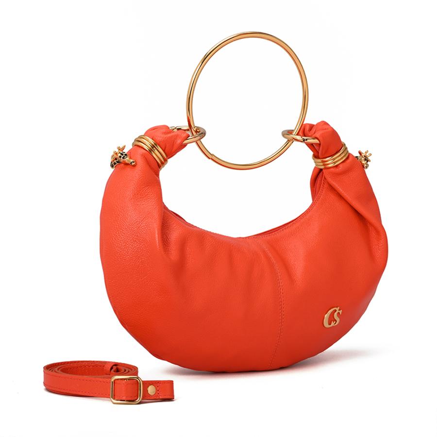 Orange Coral Bracelet Bag