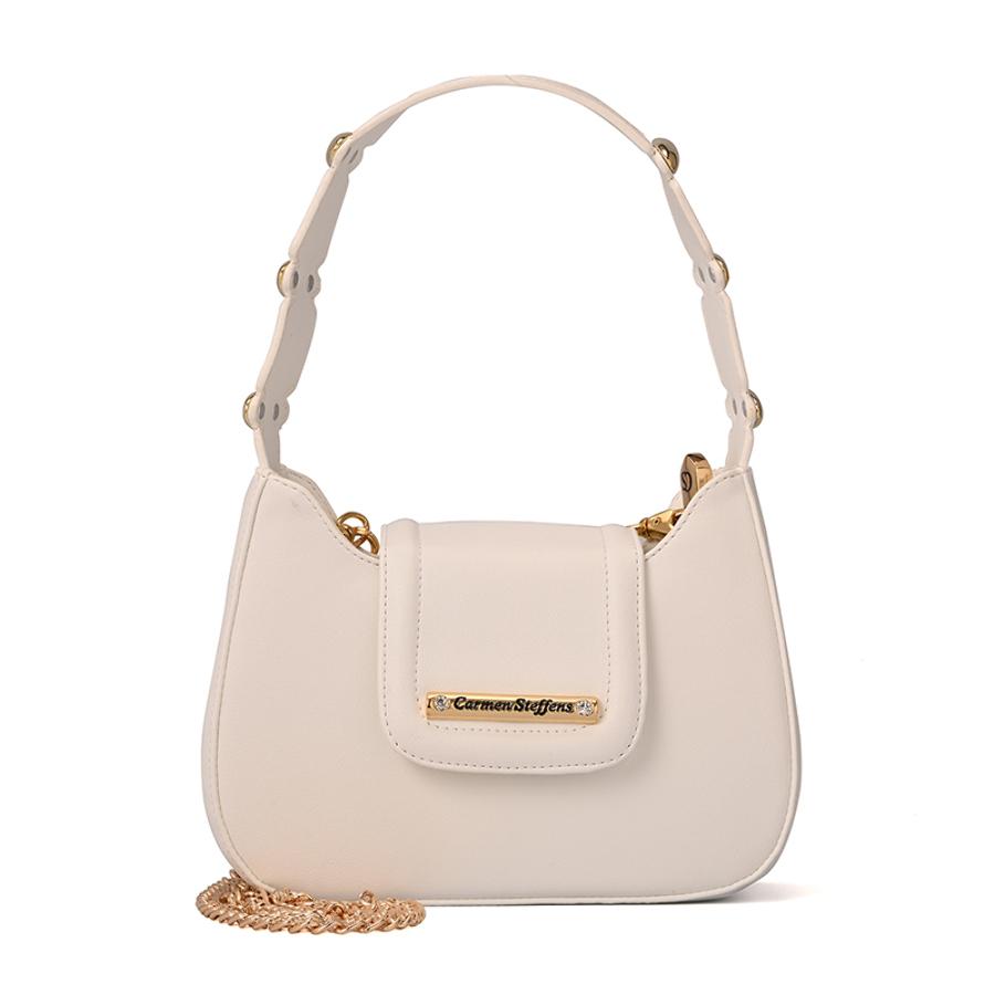 Hobo Bag Metals White