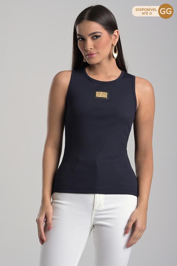 Black Basic Tank Top