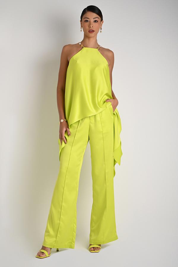 Asymmetric Hem Blouse Garden