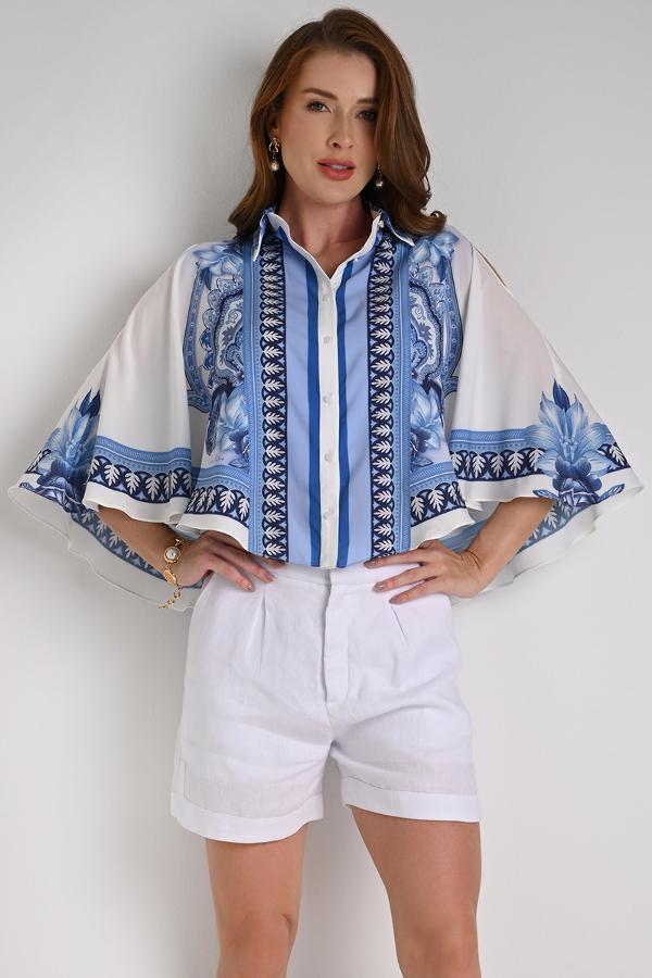 Indian Wonder Overlay Shirt