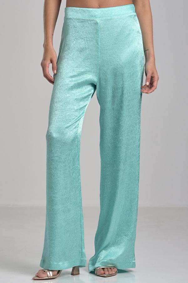 Soft Green Palazzo Pants