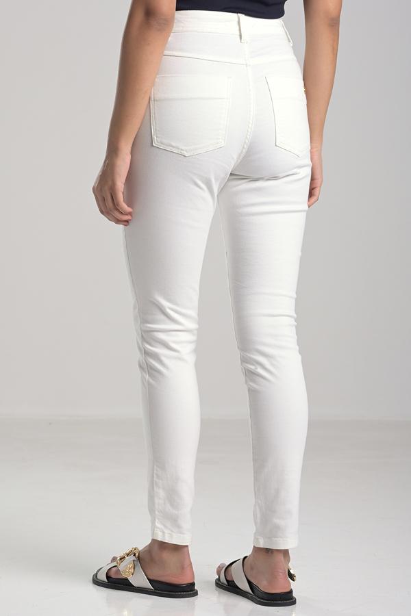 Skinny Off-white Pants