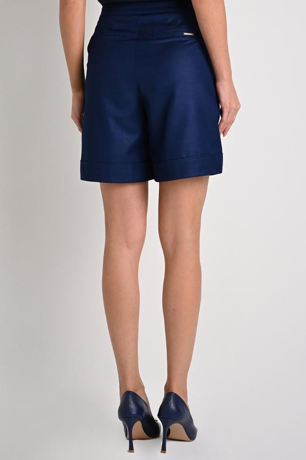 Classic Shorts with Blue Hem