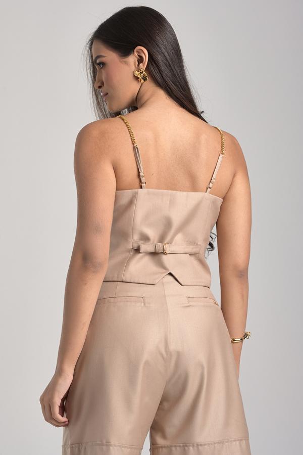 Slim Vest with Coconut Straps