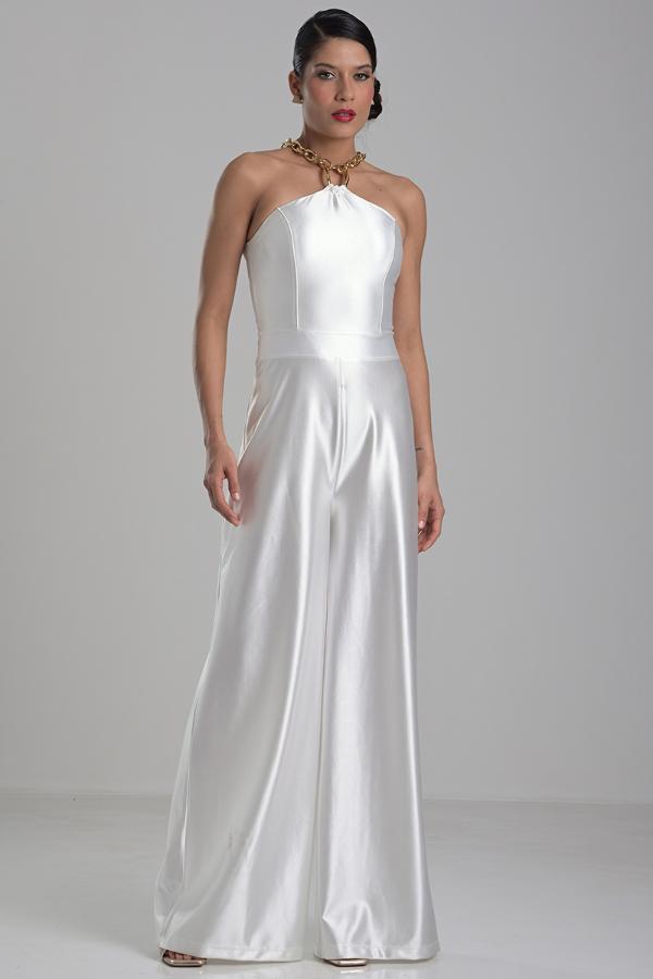 Luxury Off-white Jumpsuit