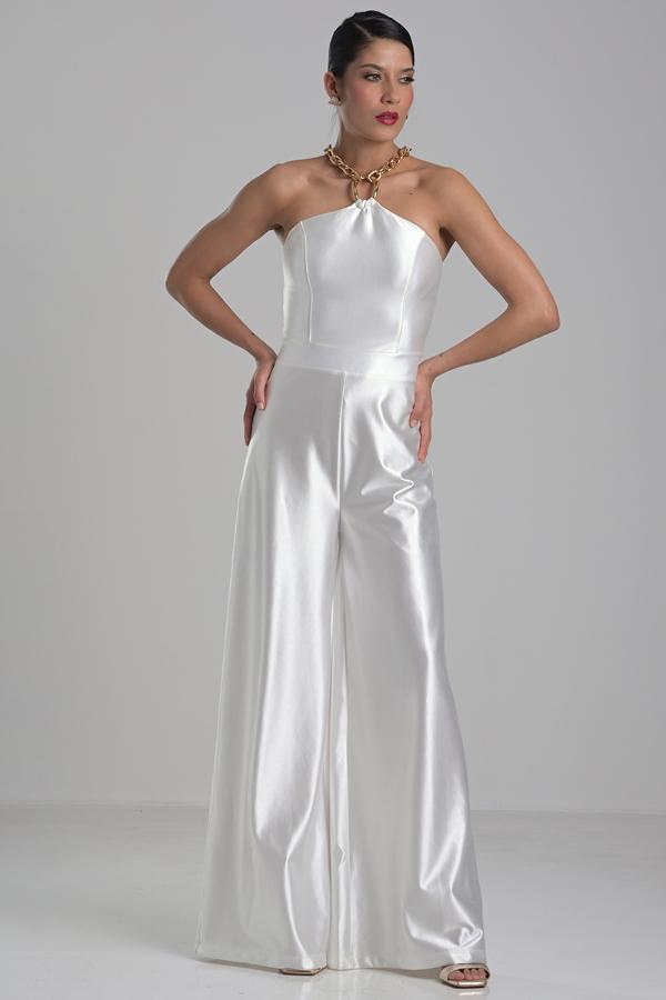 Luxury Off-white Jumpsuit
