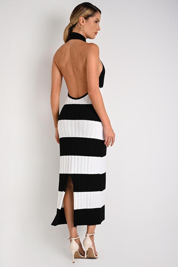 Striped Longuette Dress
