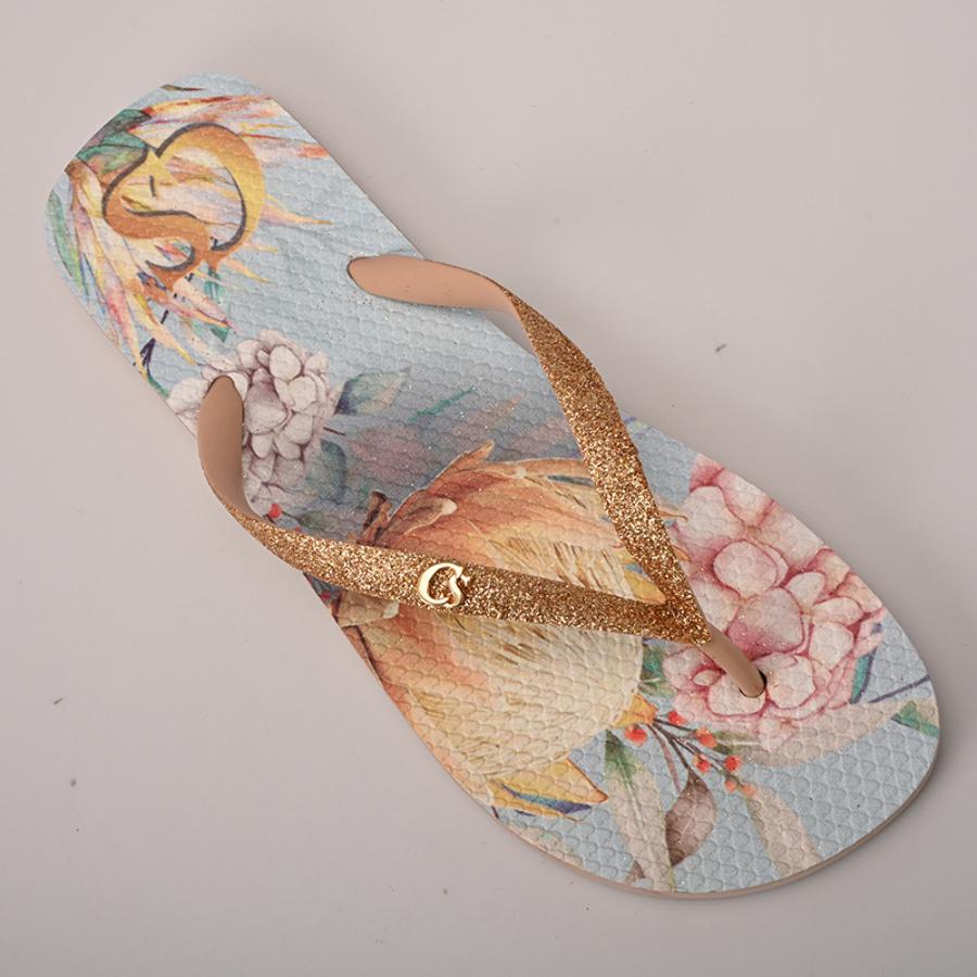 Flip-Flops CS Rosé Patterned