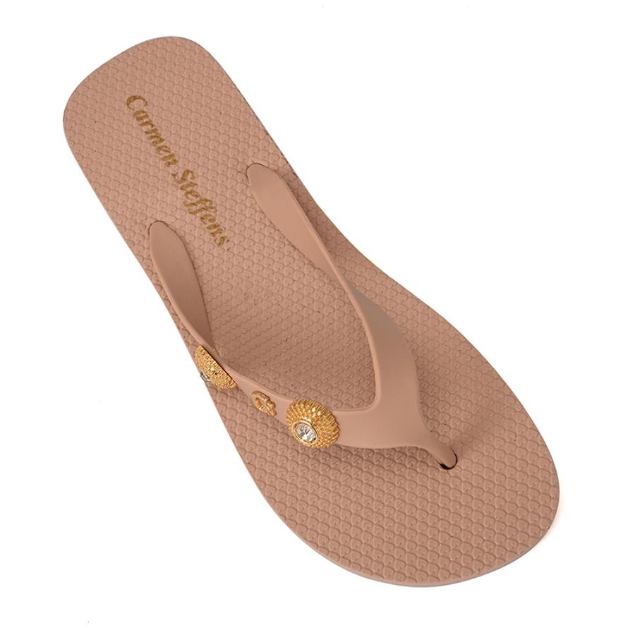 Rosé Decorative Flip-Flops