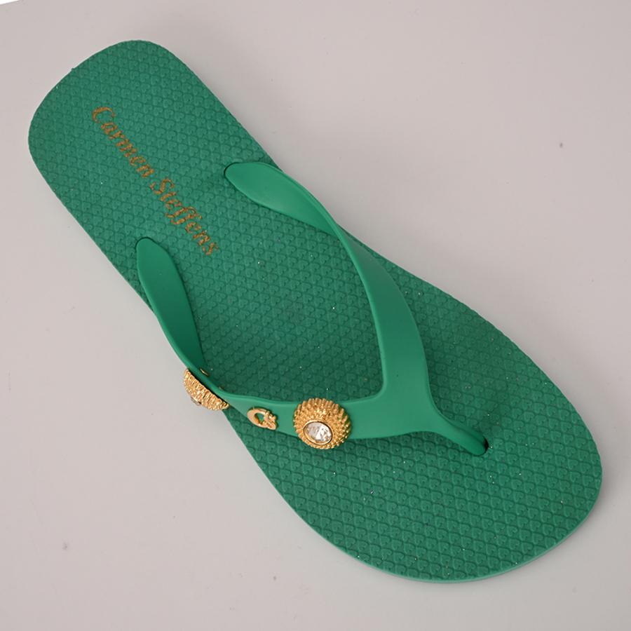 Acqua Flip-Flops with Decoration