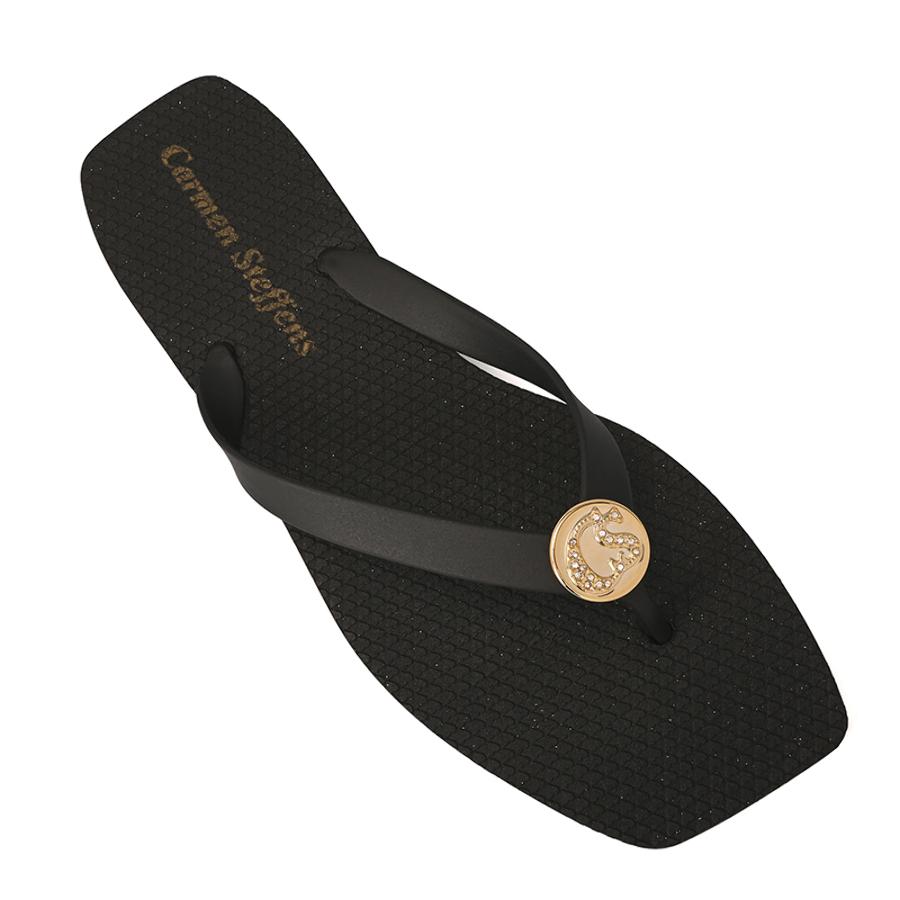 Black Flip-Flops