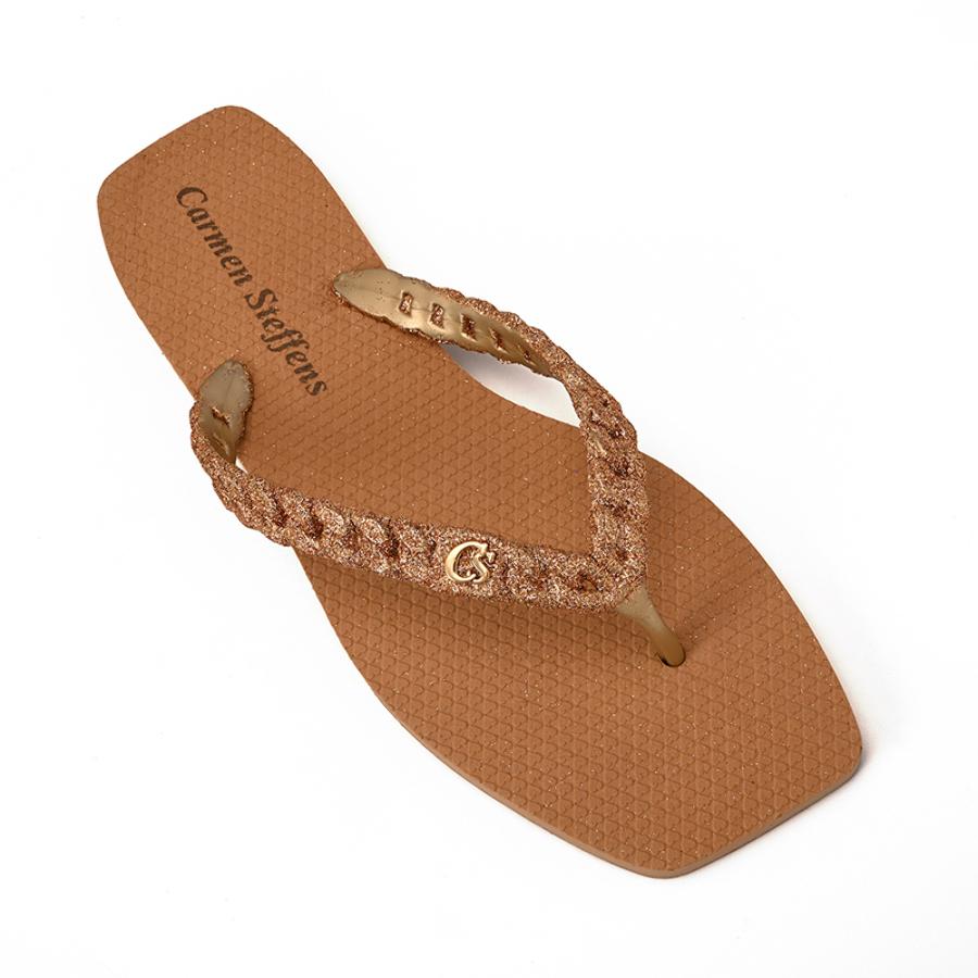 Flip-Flops Golden Straps