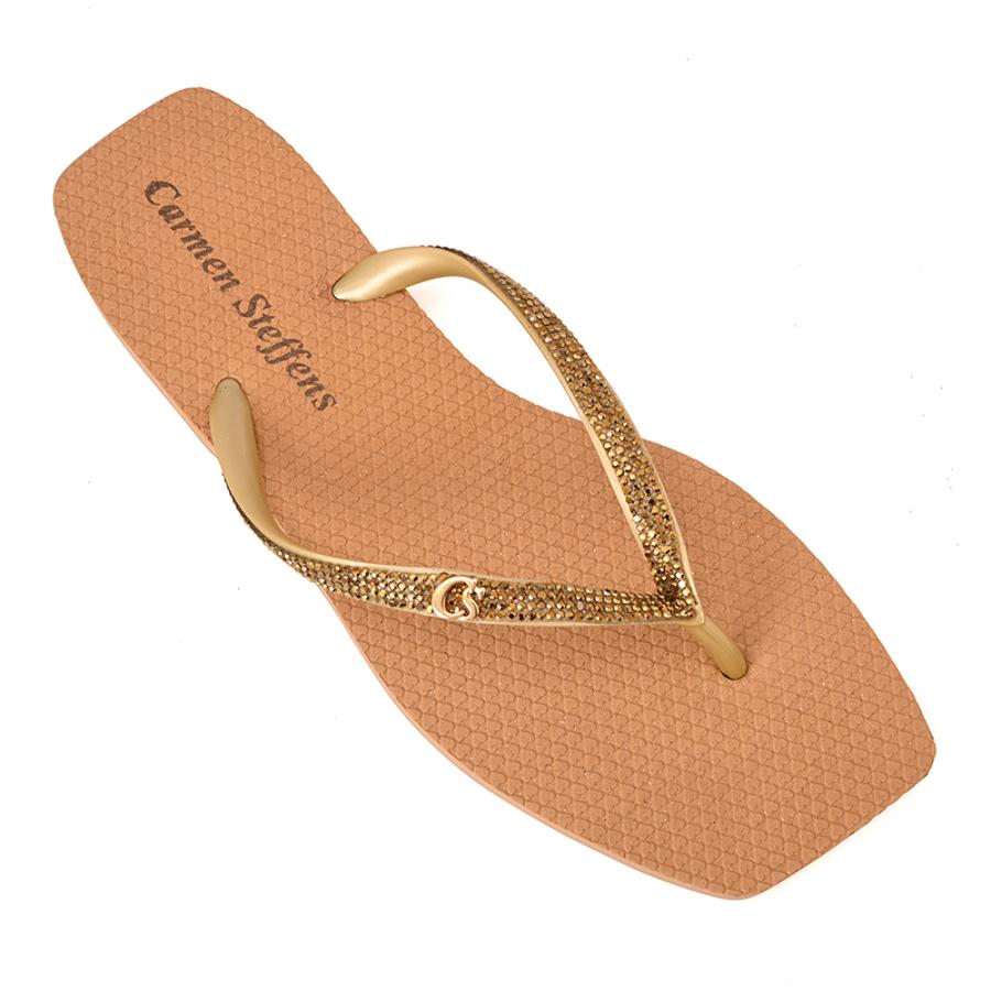 Flip-Flops Golden Shine