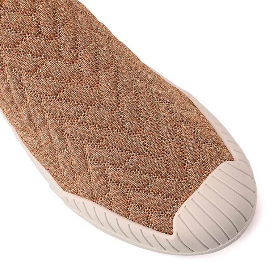 Lurex Nude Sneakers
