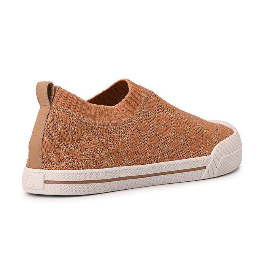 Knitted Nutela Sneakers with Texture