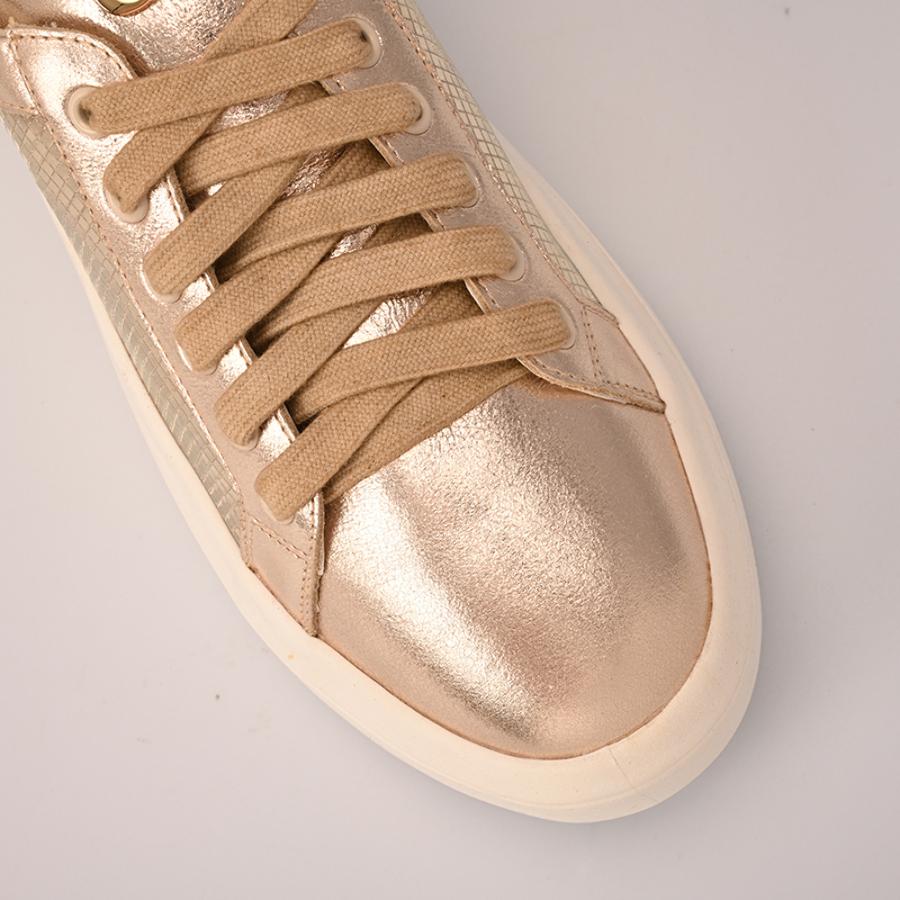 Glow Gold Sneakers