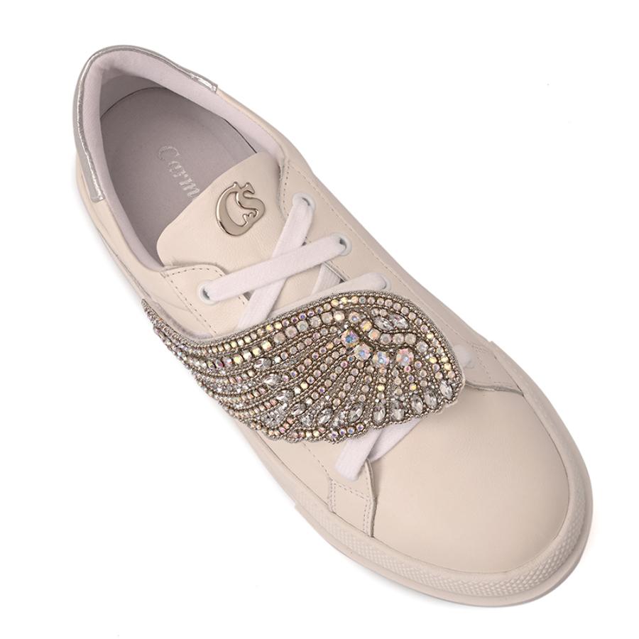 Cristal Wing Bianco Sneakers
