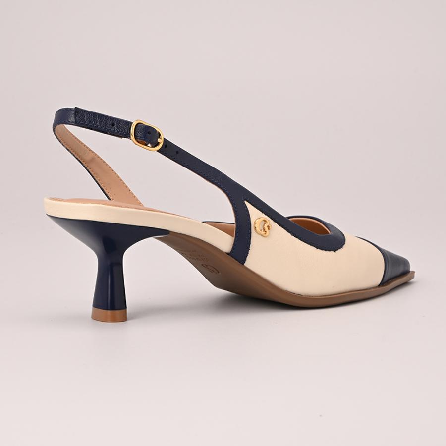 Scarpin Bicolor Silk