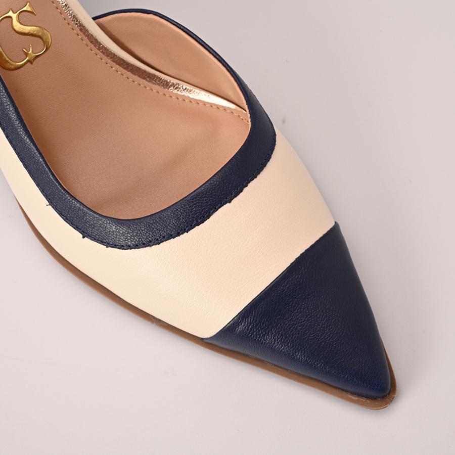 Scarpin Bicolor Silk