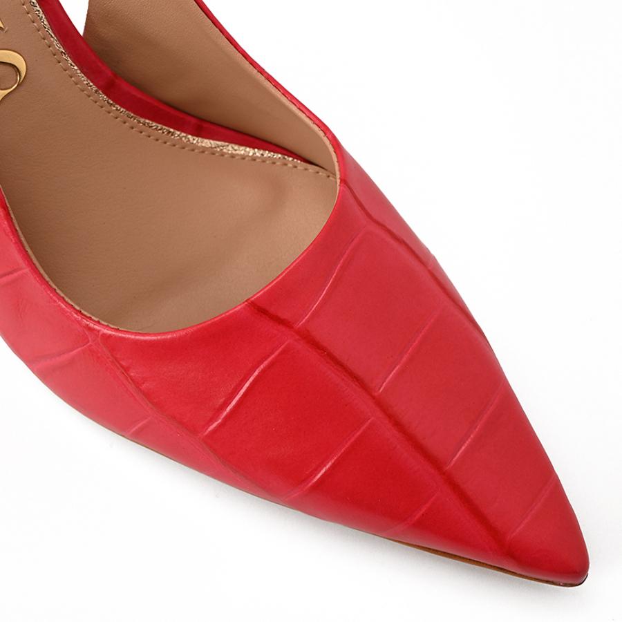 Red Orchid Slingback Pump