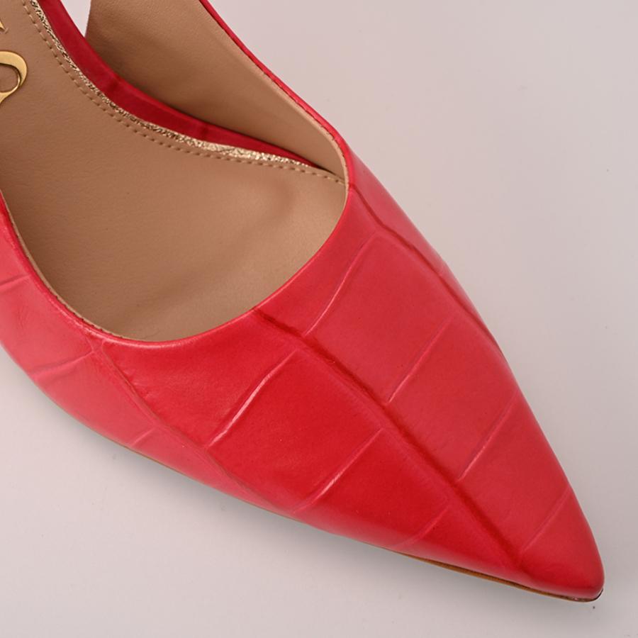 Red Orchid Slingback Pump