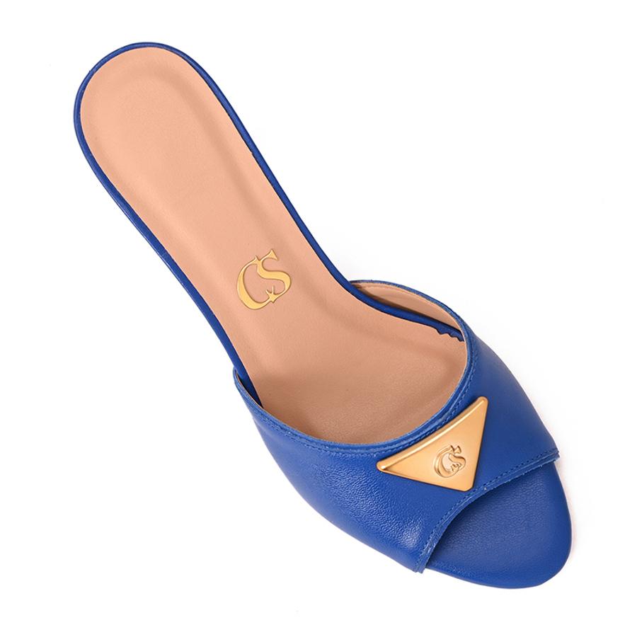 Classic Blue Mules