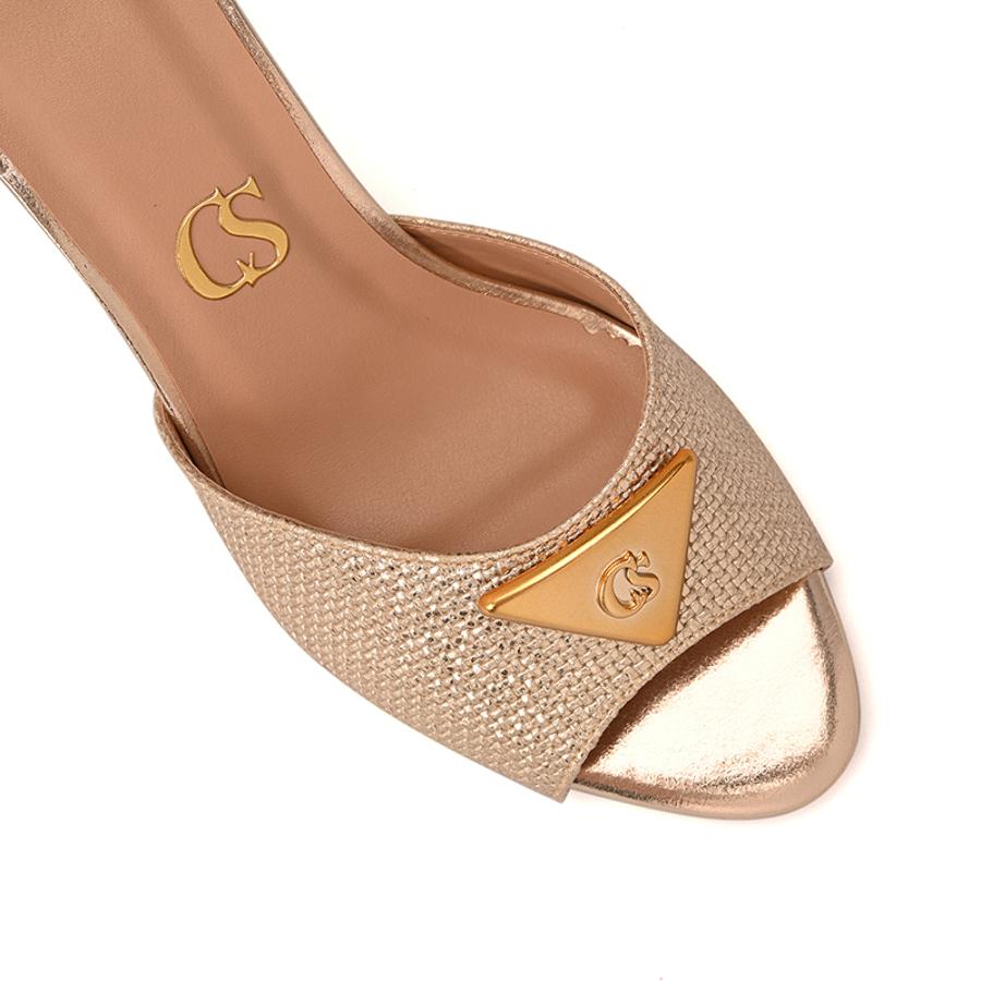 Classic Gold Mules