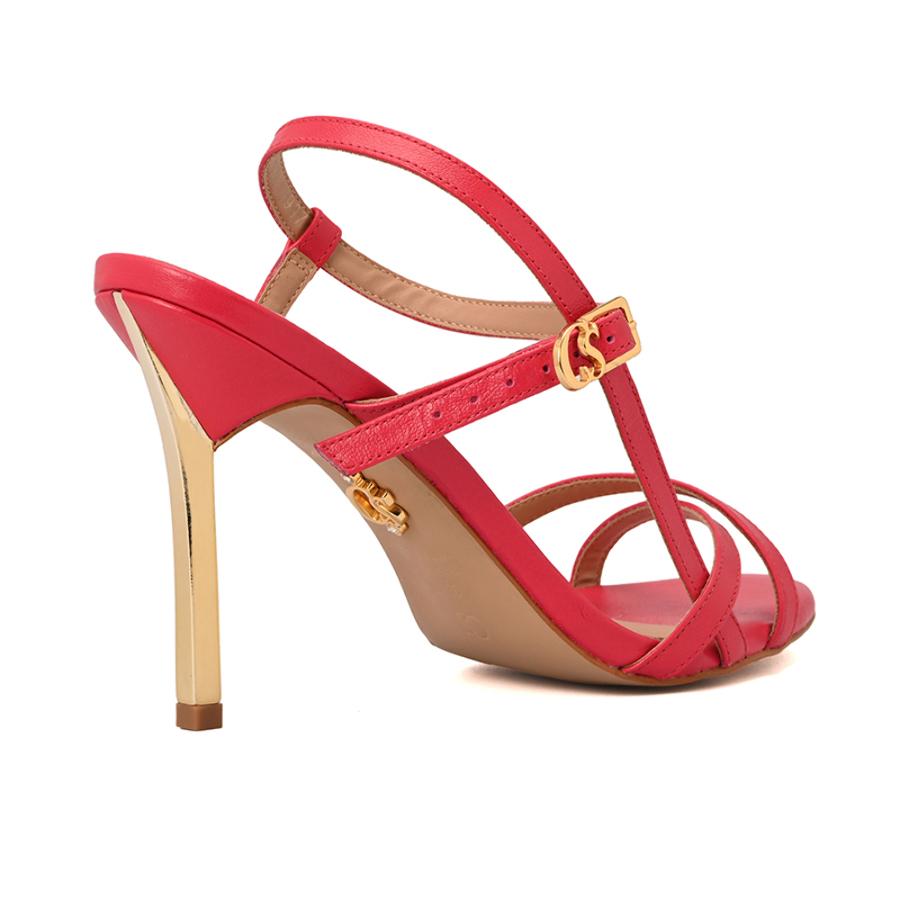Minimal Red Orchid Sandal