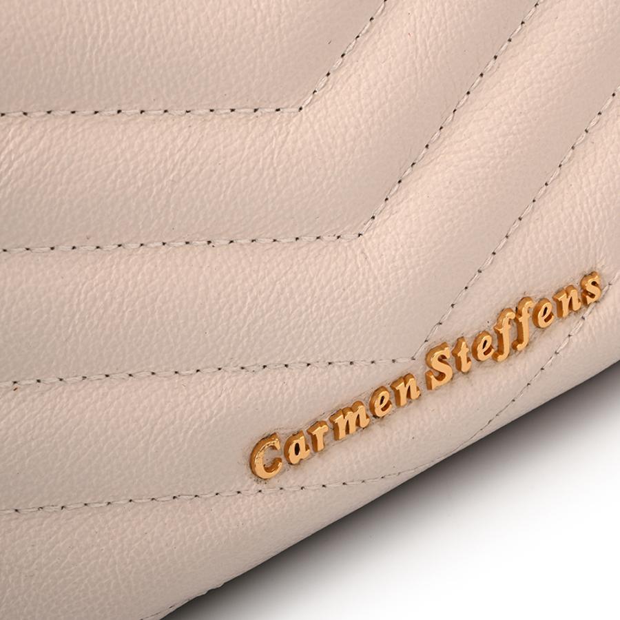 White Bianco Quilted Shoulder Bag