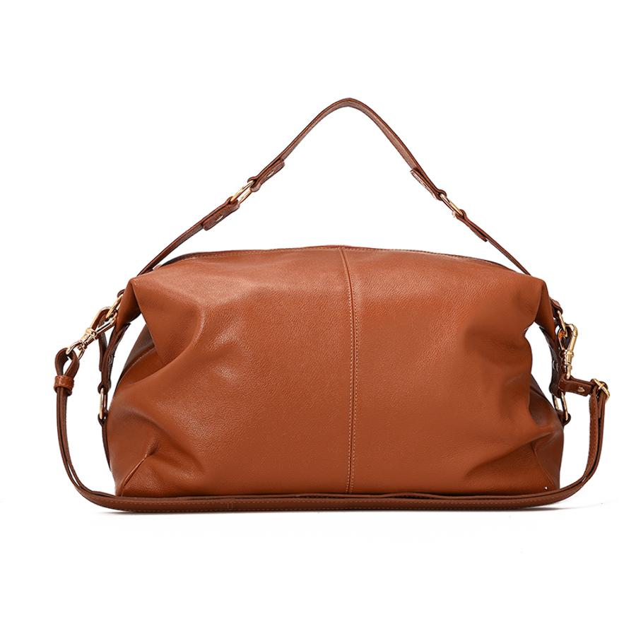 Shoulder Bag Slouch Brown