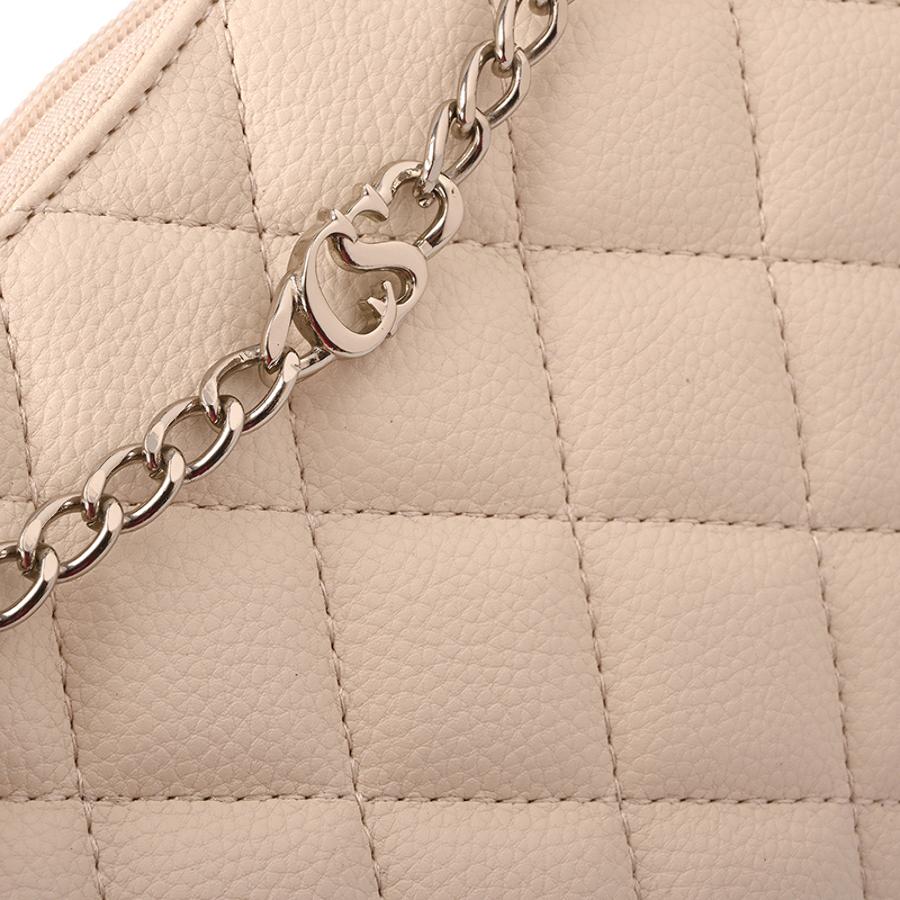Matelassé Chain Bag Off-White