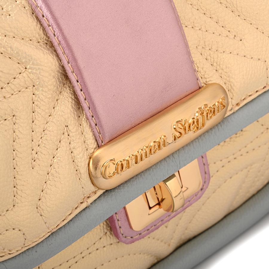 Top Handle Bag in Pearl Yellow