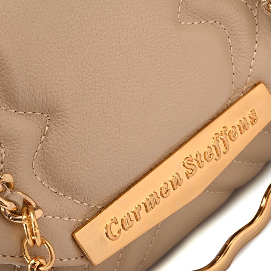 Quilted Bag Chain Off-White