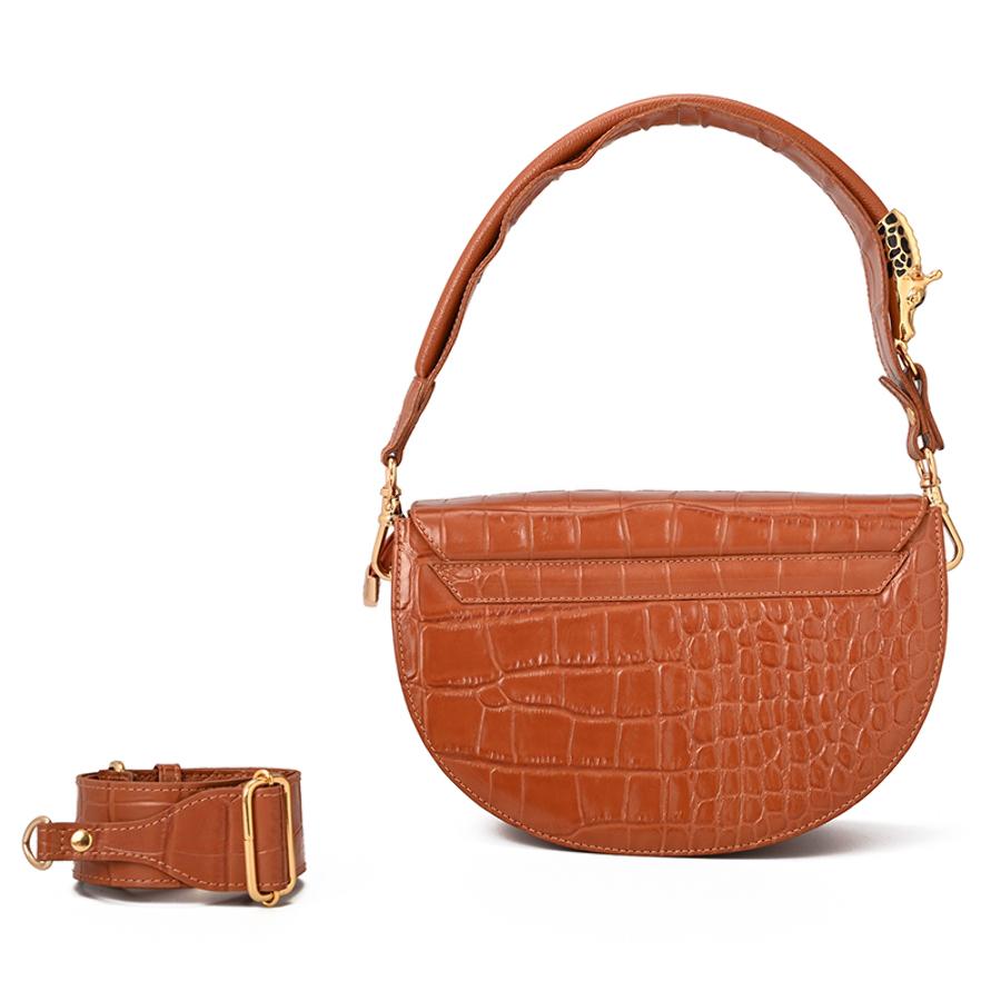 Brown Saddle Bag